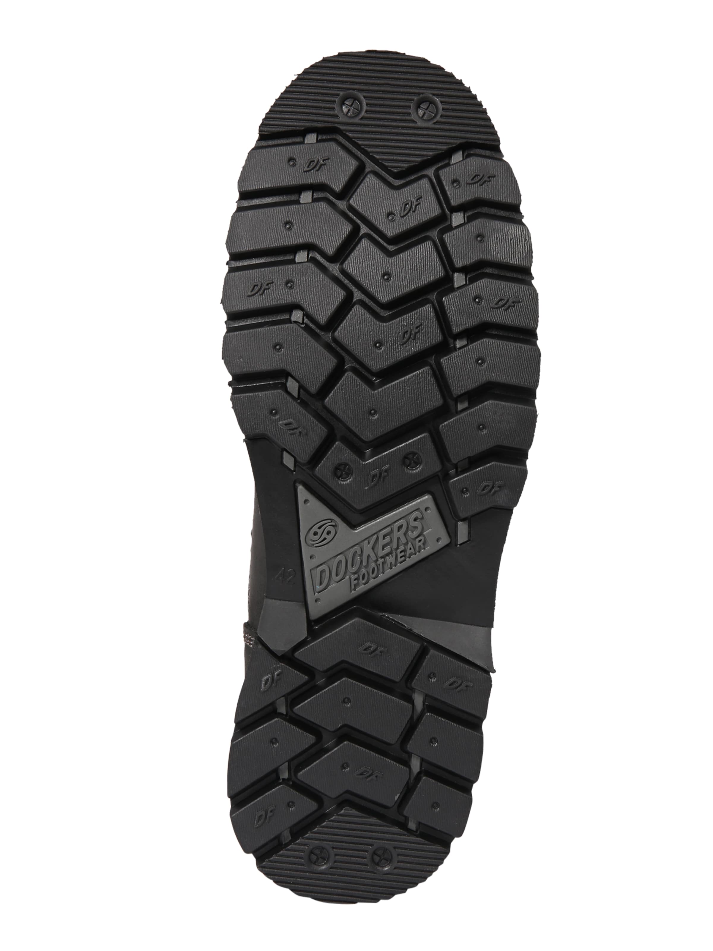 Boots stringati di Dockers by Gerli in nero