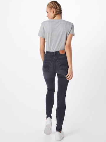 Skinny Jean 'CHRISTINA HIGH' Kings Of Indigo en noir