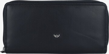 GOLDEN HEAD Wallet 'Polo' in Black: front