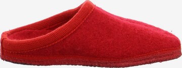 HAFLINGER Slippers in Red