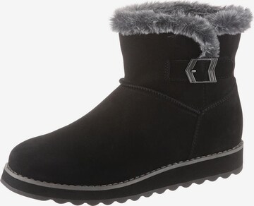 SKECHERS Boots 'Keepsakes' in Black: front