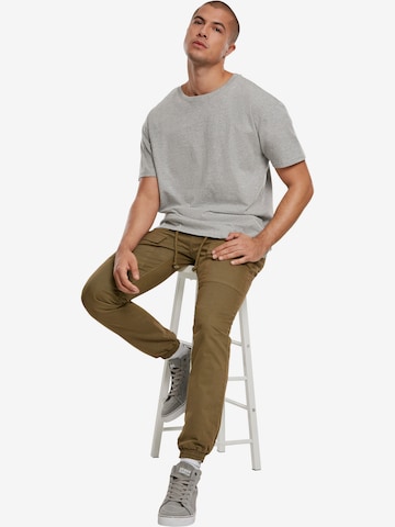 Urban Classics Tapered Cargobroek in Groen