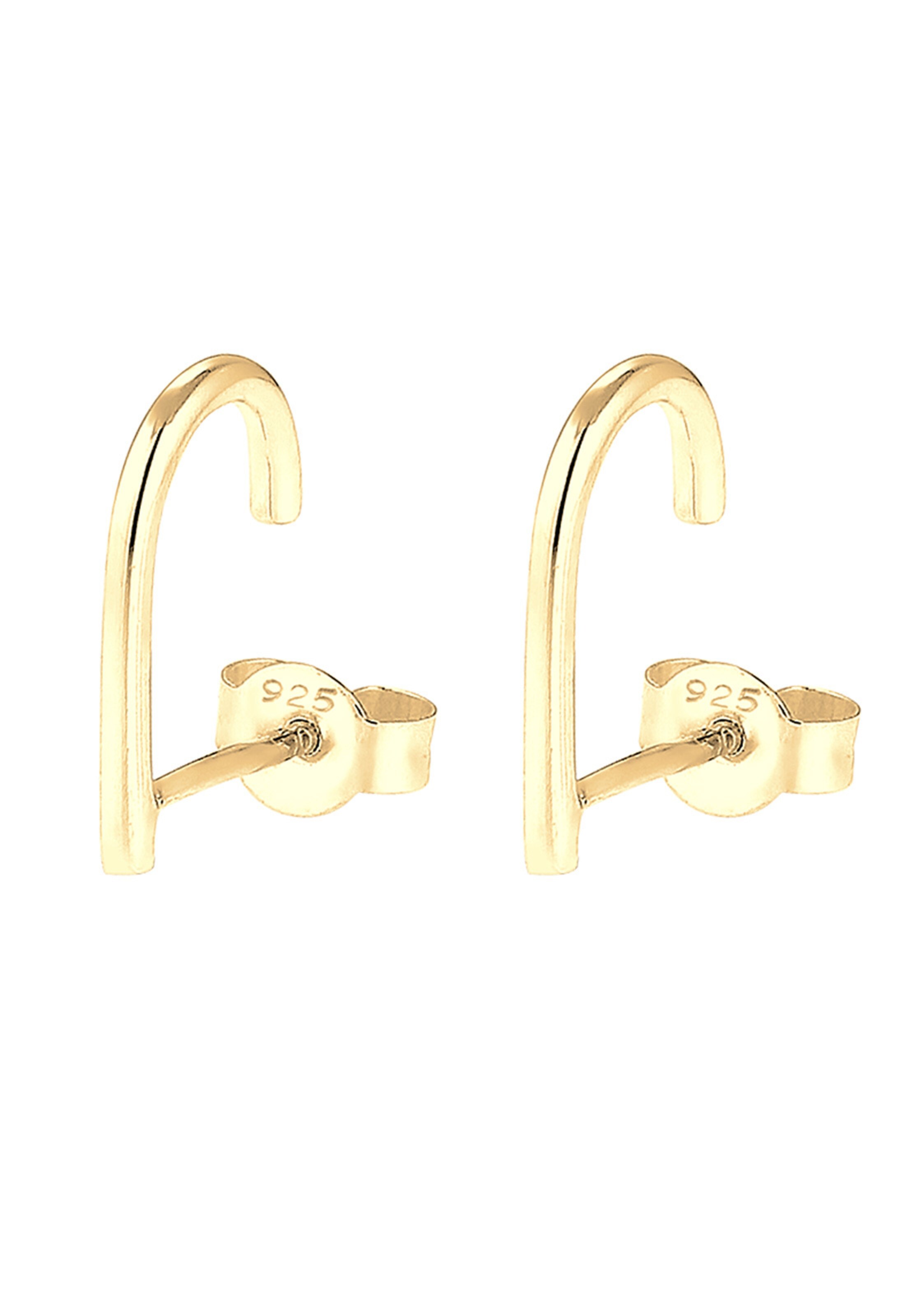 ELLI Oorbellen 'Suspender' in Goud: voorkant