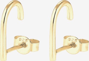 ELLI Earrings 'Suspender' in Gold: front