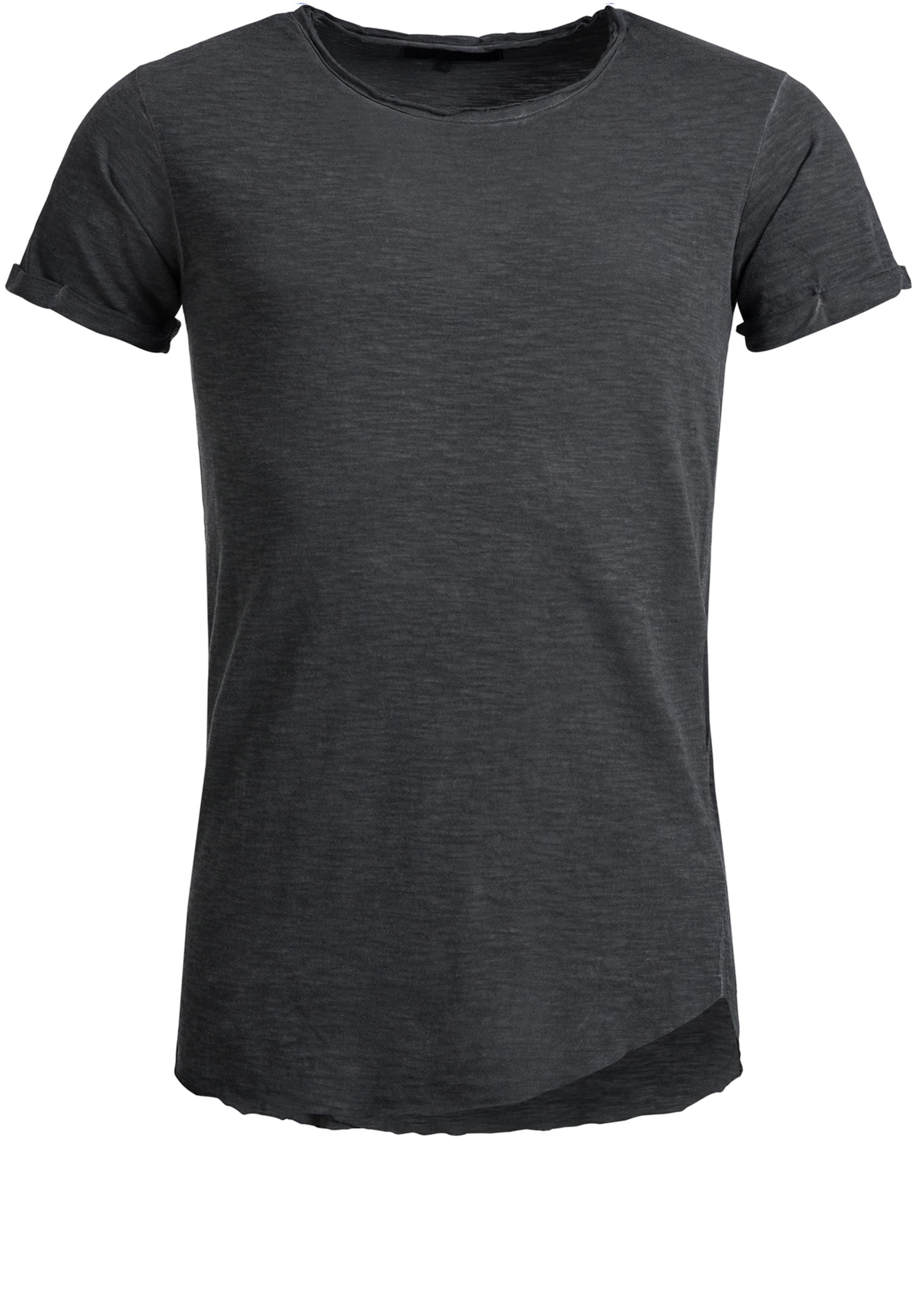 INDICODE JEANS Shirt 'Willbur' in Grijs: voorkant