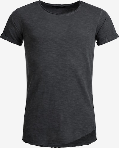 INDICODE JEANS T-Shirt 'Willbur' en anthracite, Vue avec produit