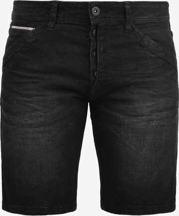 INDICODE JEANS Regular Pants 'Alessio' in Black: front