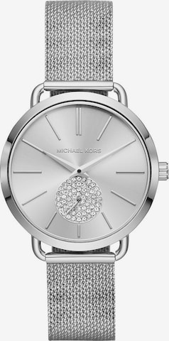 Michael Kors Analog watch 'PORTIA, MK3843' in Silver: front