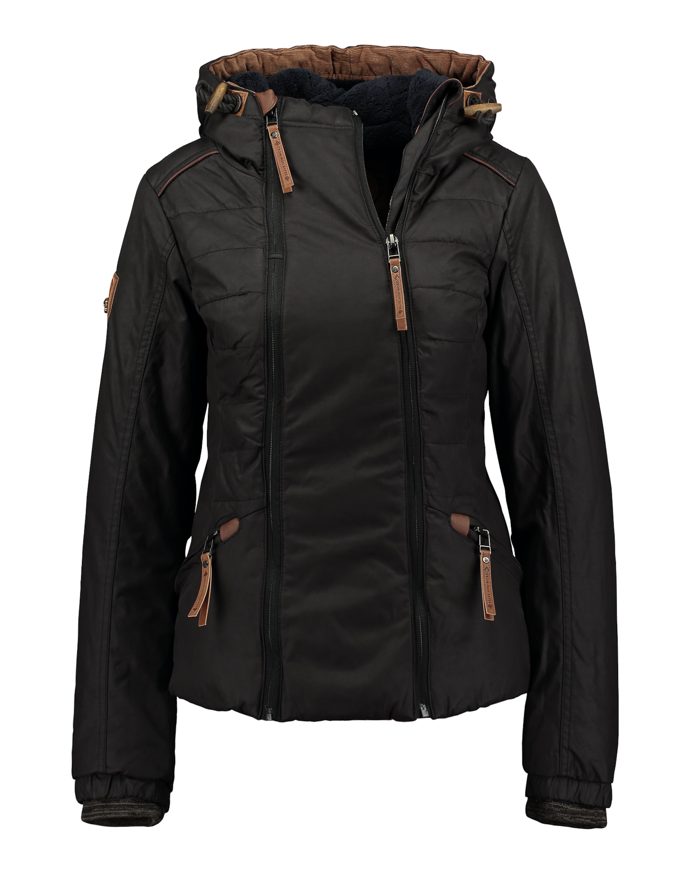 naketano Sweatshirt in Black: front