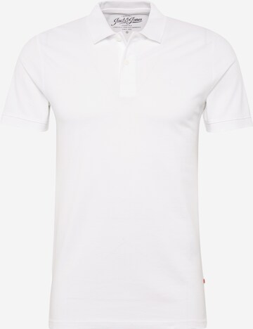 JACK & JONES Poloshirt in Weiß: predná strana