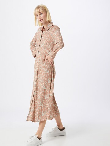 Y.A.S Shirt dress 'YASCORNA SAVANNA' in Brown: front