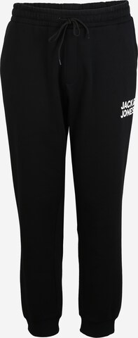 Tapered Pantaloni 'Gordon' di Jack & Jones Plus in nero: frontale