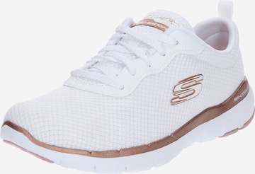 SKECHERS Низкие кроссовки 'Flex Appeal 3.0' в Белый: спереди