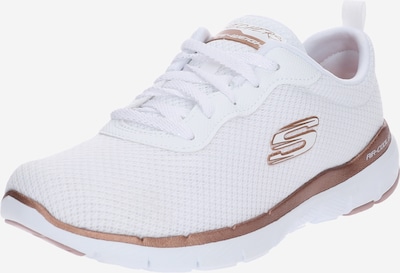 SKECHERS Sneaker 'Flex Appeal 3.0' in bronze / weiß, Produktansicht