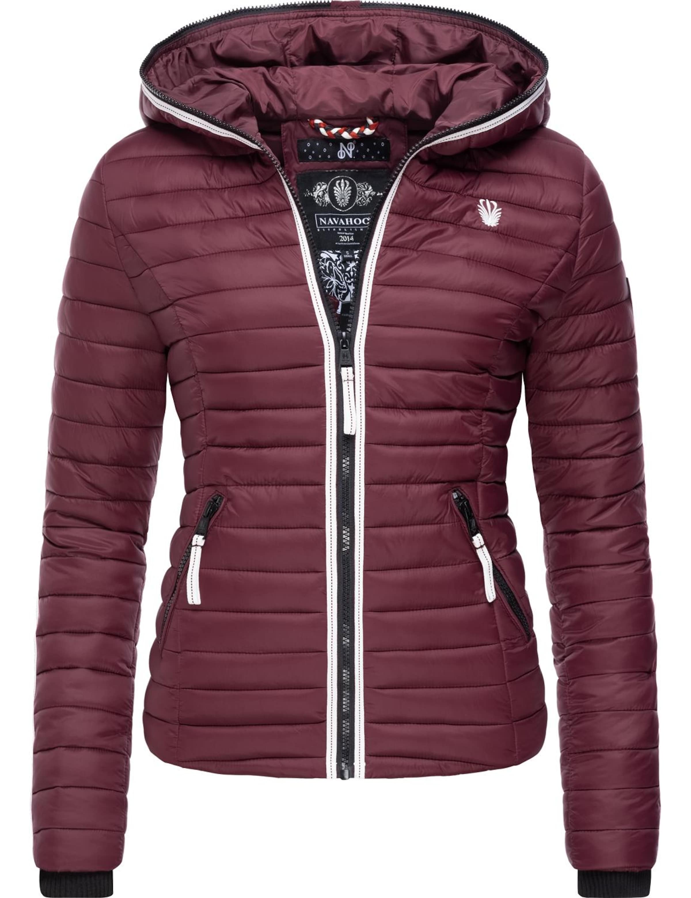 NAVAHOO Övergångsjacka i röd: framsida