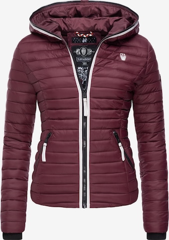 NAVAHOO Between-season jacket in Red: front