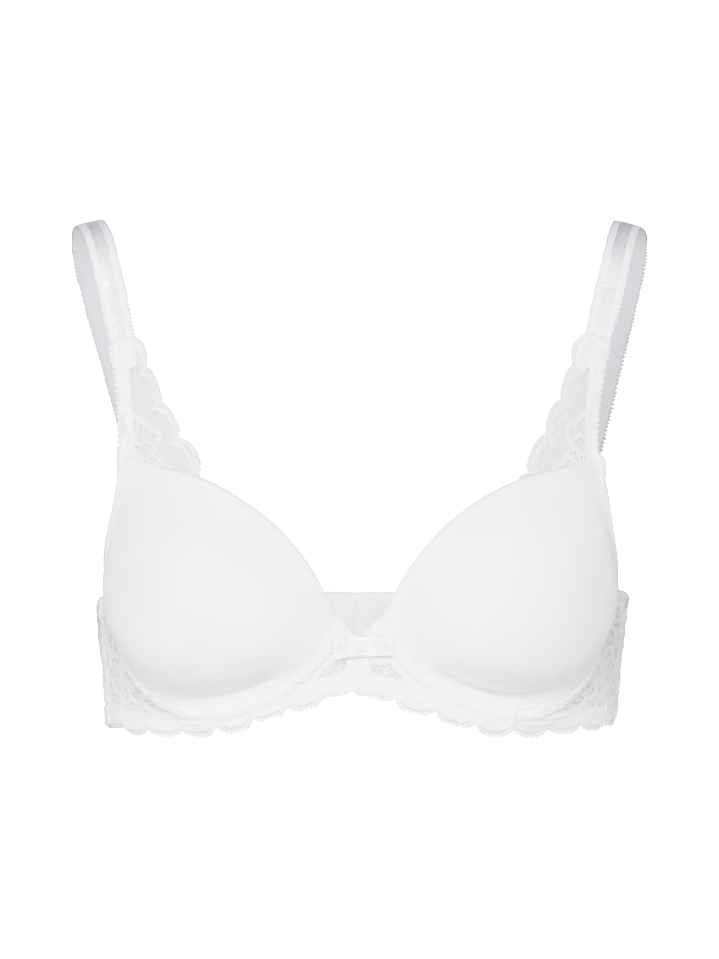 TRIUMPH Bra in White: front