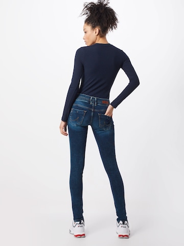 LTB Skinny Jeans 'Julita X' in Blauw: terug