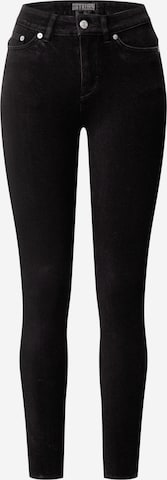 DRYKORN - Skinny Vaquero 'NEED' en negro: frente