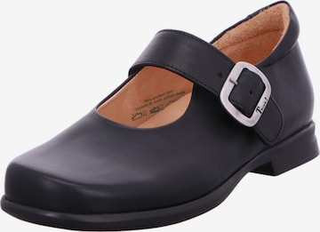 THINK! Ballet Flats in Black: front