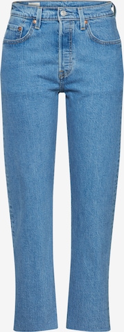 LEVI'S ® Regular Jeans '501' in Blauw: voorkant