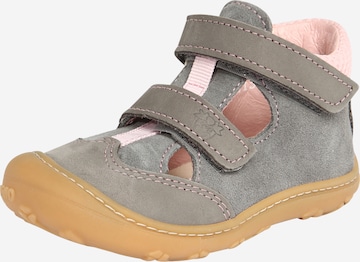 Pepino First-Step Shoes 'Ebi' in Grey: front