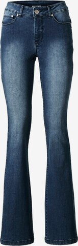 heine Bootcut Jeans i blå: framsida