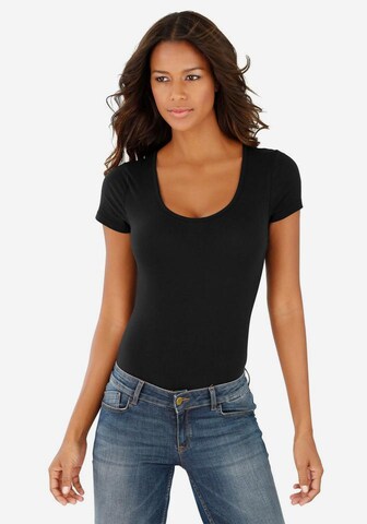 Shirtbody VIVANCE en noir