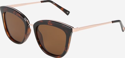 LE SPECS Слънчеви очила 'Caliente' в коняк / тъмнокафяво / злато, Преглед на продукта