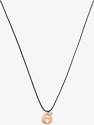 Guido Maria Kretschmer Jewellery Kette 'Glücksmünze' in gold / schwarz, Produktansicht