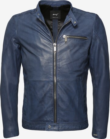 Maze Tussenjas 'Berwick' in Blauw: voorkant