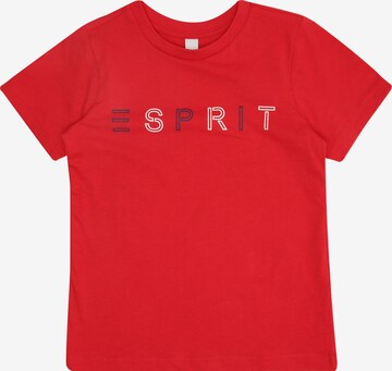ESPRIT Tričko – červená: přední strana