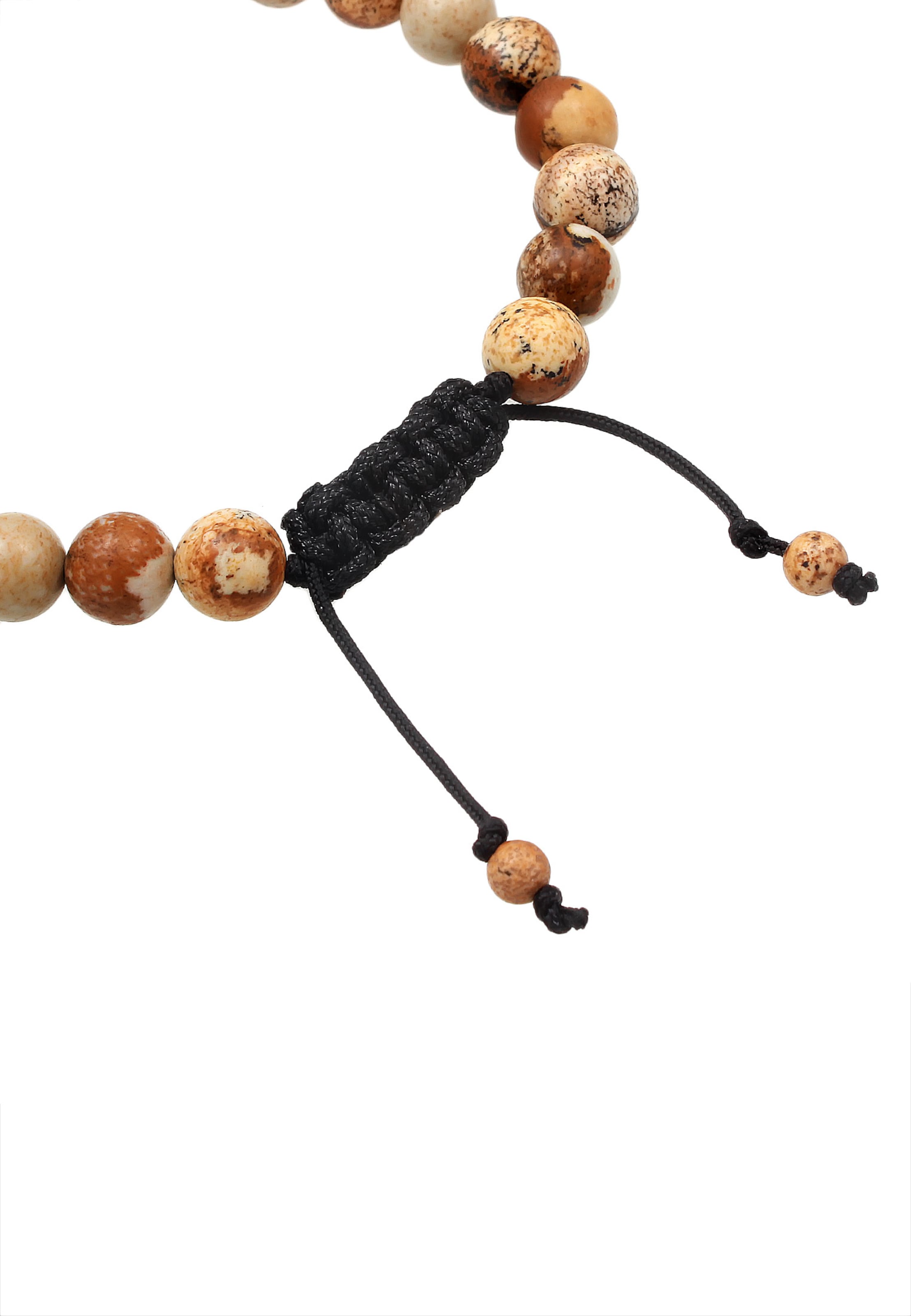 KUZZOI Bracelet 'Kugel' in Brown