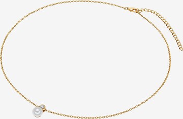 Valero Pearls Necklace in Gold: front