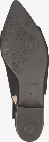 PETER KAISER Ballet Flats with Strap in Black