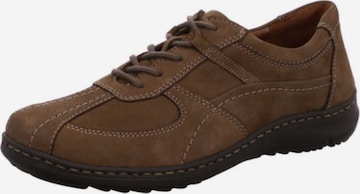 WALDLÄUFER Lace-Up Shoes in Brown: front