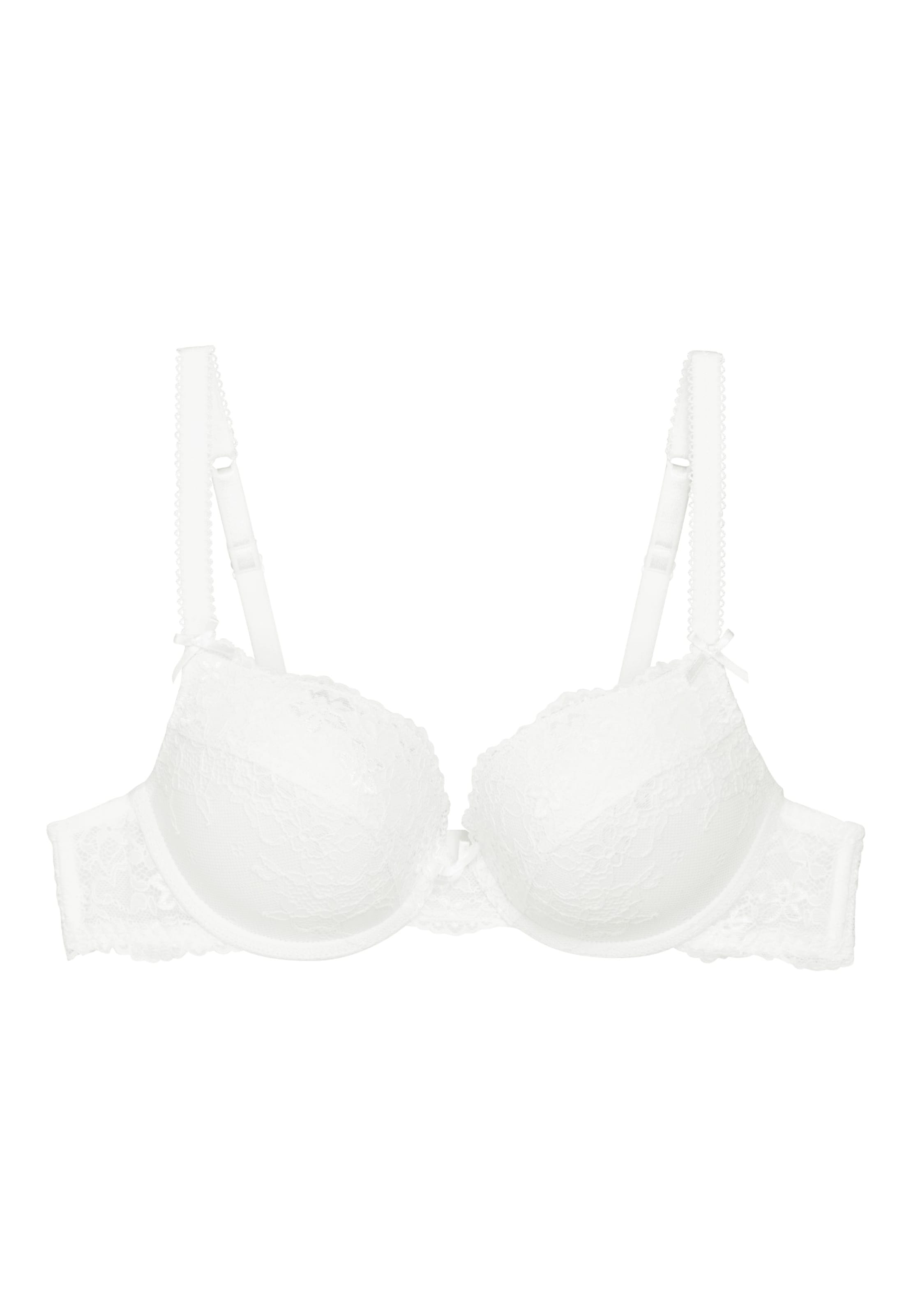 Sutien 'DAILY' de la LingaDore pe alb: față