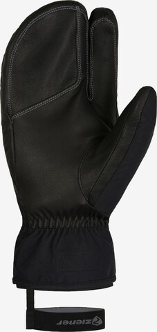 ZIENER Athletic Gloves in Black