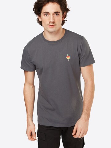 T-Shirt 'Flutscher' Iriedaily en gris : devant