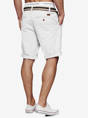 INDICODE JEANS Regular Shorts 'Cuba' in Weiß