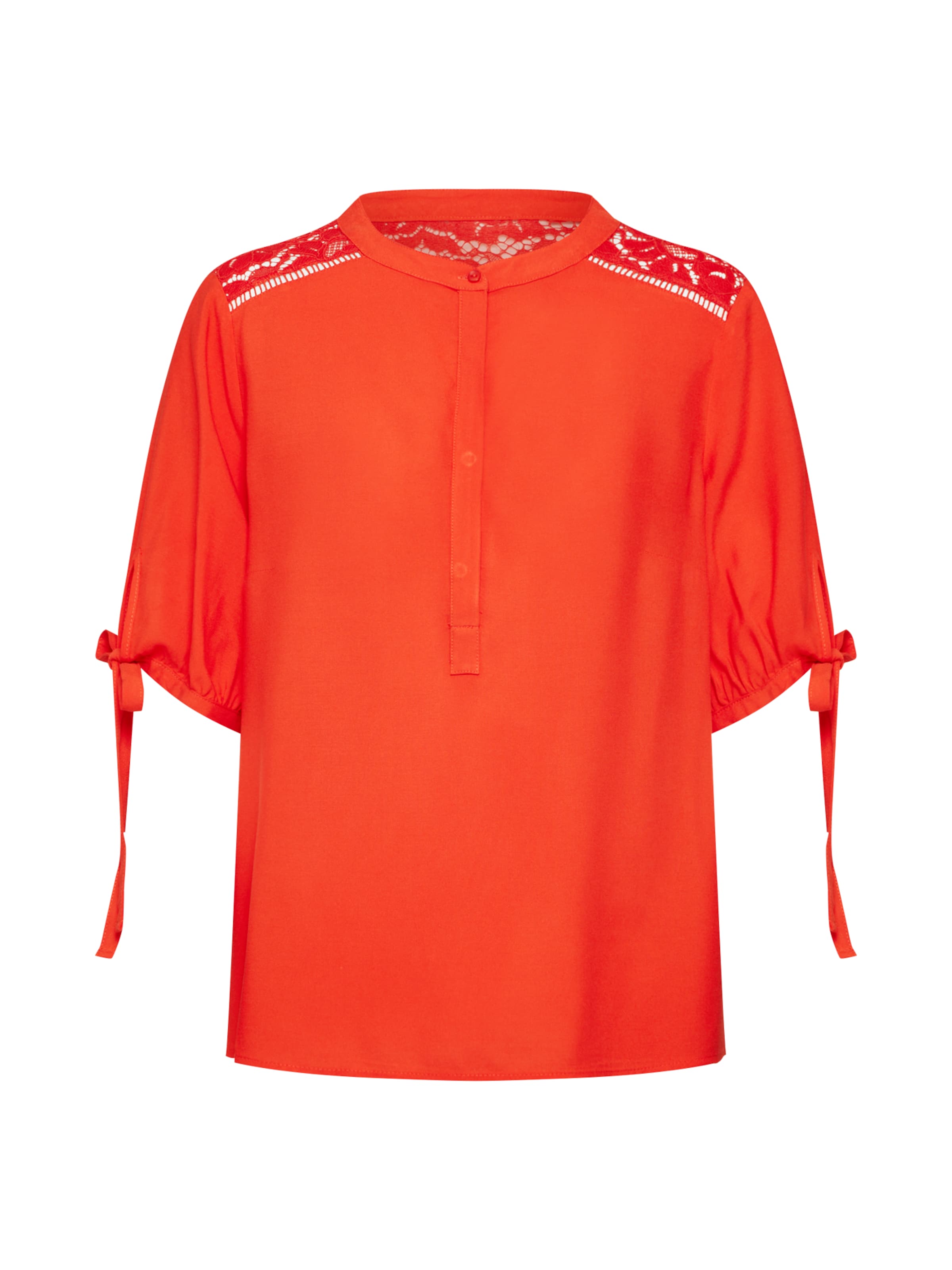 VERO MODA - Blouse 'VMCILLE BOCA 2/4 TOP WVN' in de kleur Rood