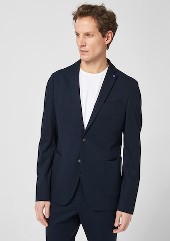 Coupe regular Veste de costume s.Oliver BLACK LABEL en bleu : devant