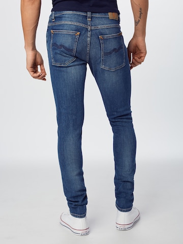 Skinny Jean Nudie Jeans Co en bleu : derrière