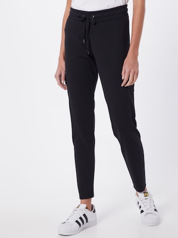 Effilé Pantalon cargo Noisy may en noir : devant