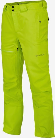 Spyder Regular Skihose in Grün