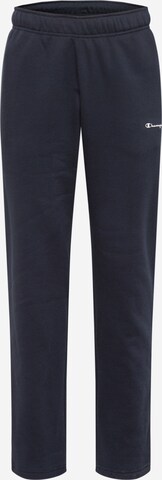 regular Pantaloni di Champion Authentic Athletic Apparel in blu: frontale