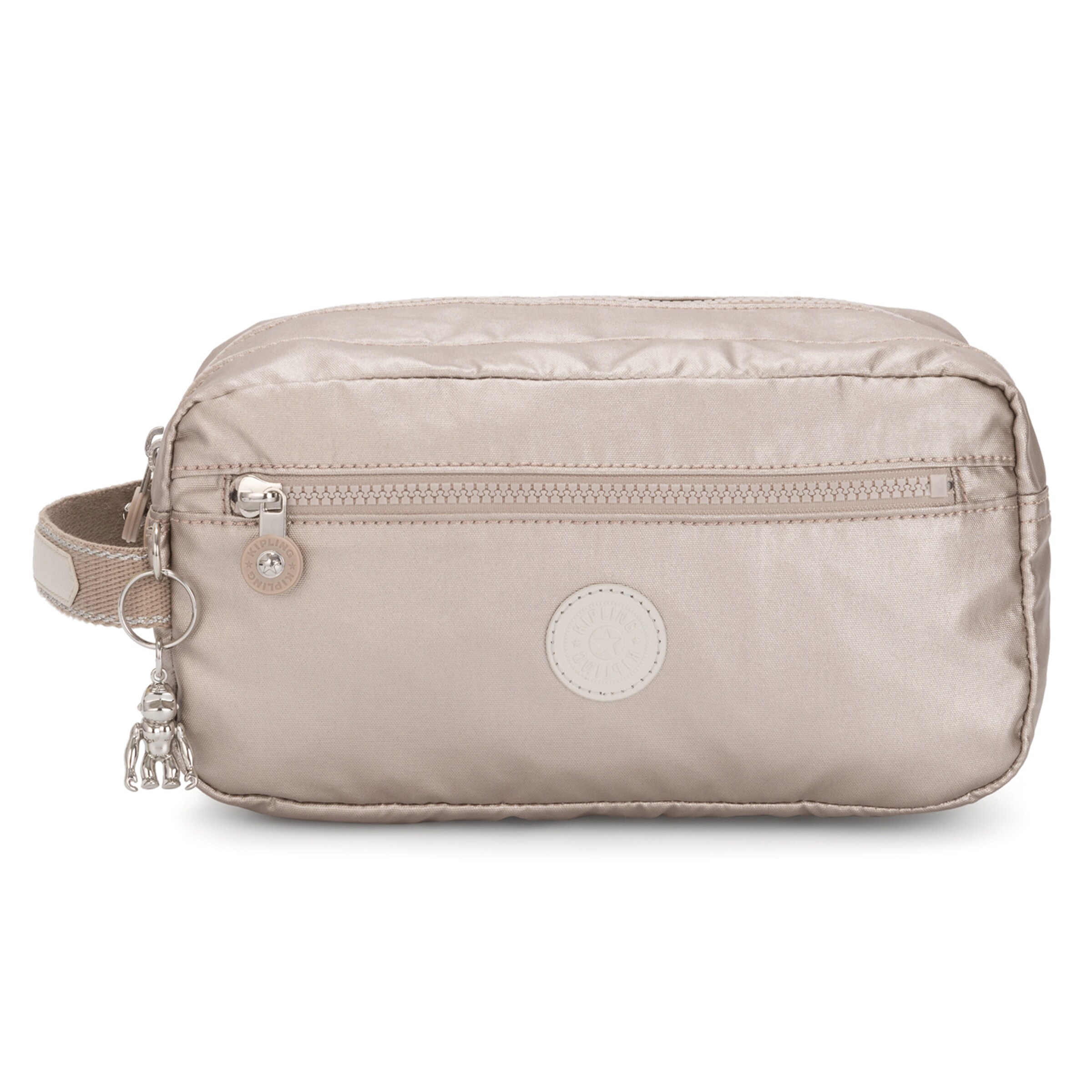 KIPLING Toilettas 'Basic Plus Agot BP' in Beige: voorkant
