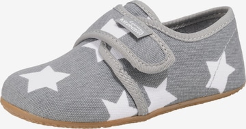 Living Kitzbühel Slipper 'Sterne' in Grey: front