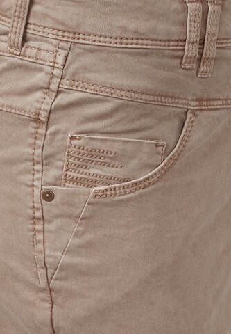 CECIL Regular Broek 'Janet' in Beige