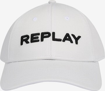 REPLAY Cap in White